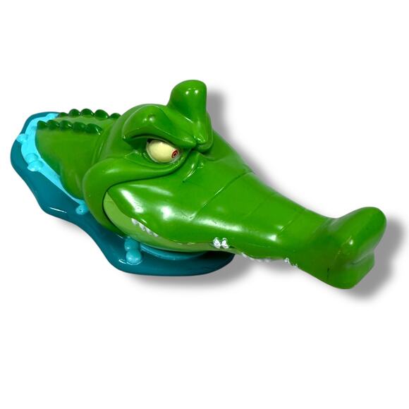 Disney Peter Pan Tick-Tock Croc Crocodile Topper Figure 5" Green Collectible PVC - Picture 1 of 7